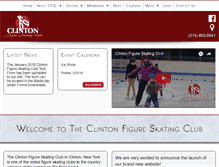Tablet Screenshot of clintonfsc.com